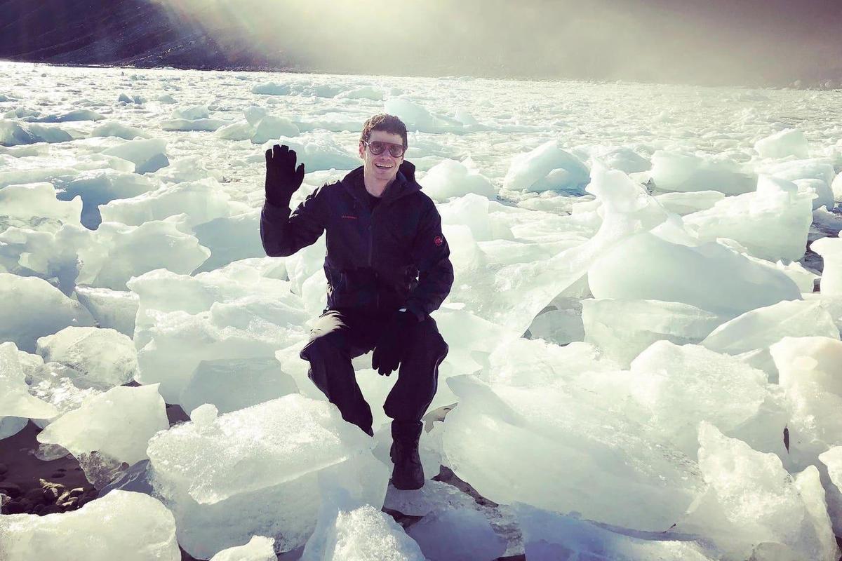 Svetlozar Kazanjiev at the North Pole